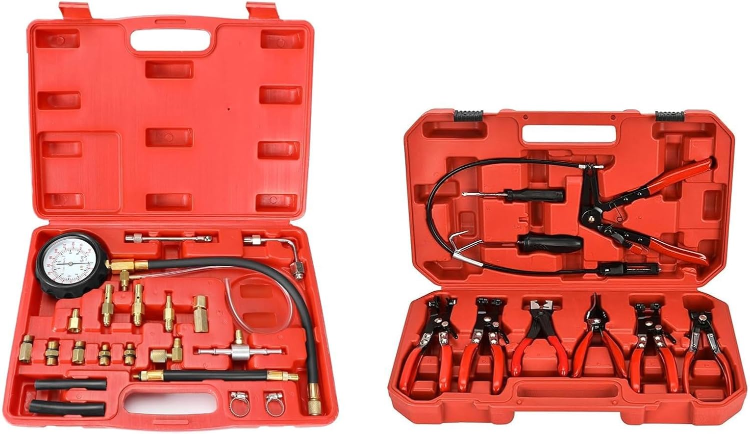 Fuel Pressure Testers+9pcs Hose Repair Kits