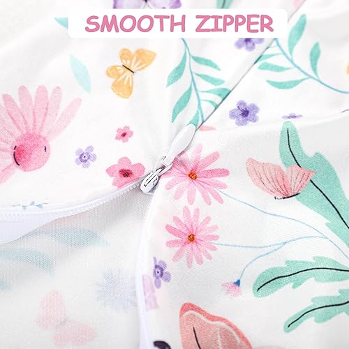 Miniatura 5 de Funda de almohada de lactancia, fundas de almohada ultra suaves para bebés recién nacidos, fácil de quitar y lavable a máquina, solo funda de