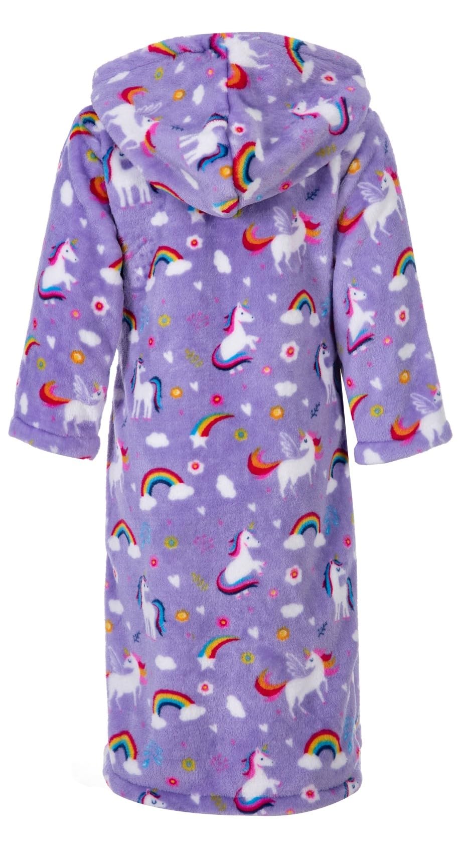 Bademantel Kinder mit Kapuze für Jungen Mädchen Bademäntel Morgenmantel kuschelig warmen und weichen Pyjamas Kleinkind Coral Fleece Hoodie Roben 2-9 Jahre