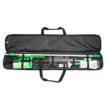 UNGER Commercial Window Cleaning Kit - Complete ErgoTec Set ETSET