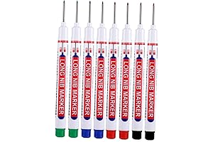 8Pcs Multipurpose Long Reach Markers for Precision Tasks