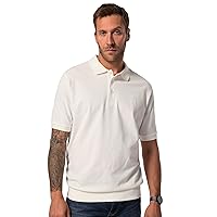 JP 1880 Maglia Polo in piqué con Taglio Speciale per l'addome Bianco Sporco 8XL 712617200