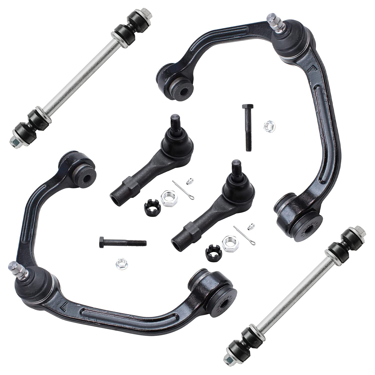Detroit Axle - 6pc Front End Control Arms Kit for Ford Ranger Mazda B2300