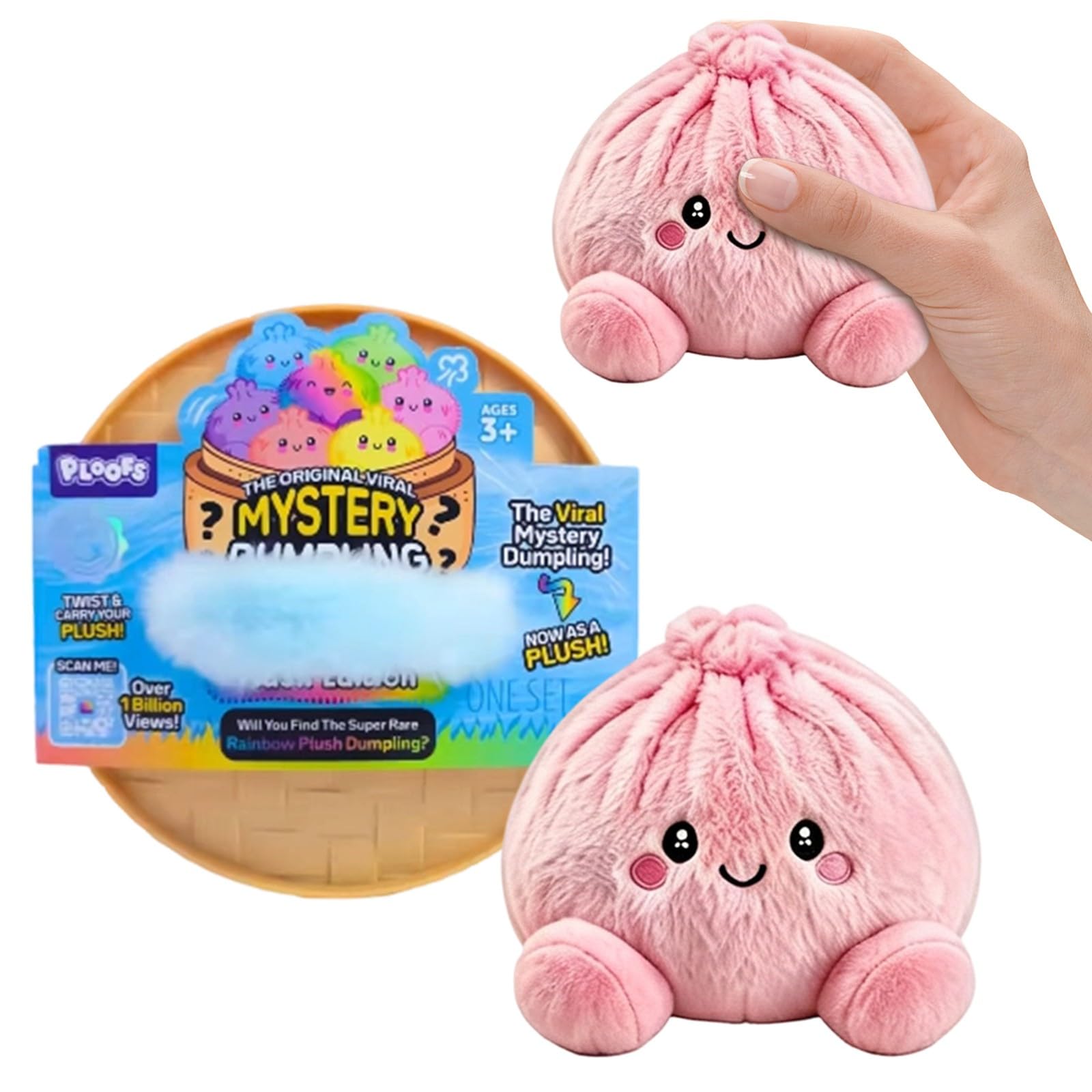 Giant Dumpling Squishy Adult Fidget Toys Golden Gold Jumbo Dumpling Squishy Cute Plush Stuffed Pillow Home Decor Stress Squeeze Toy Soft Stretch Decompression Fidget Toy Adults Anxiety Relief (1PK)