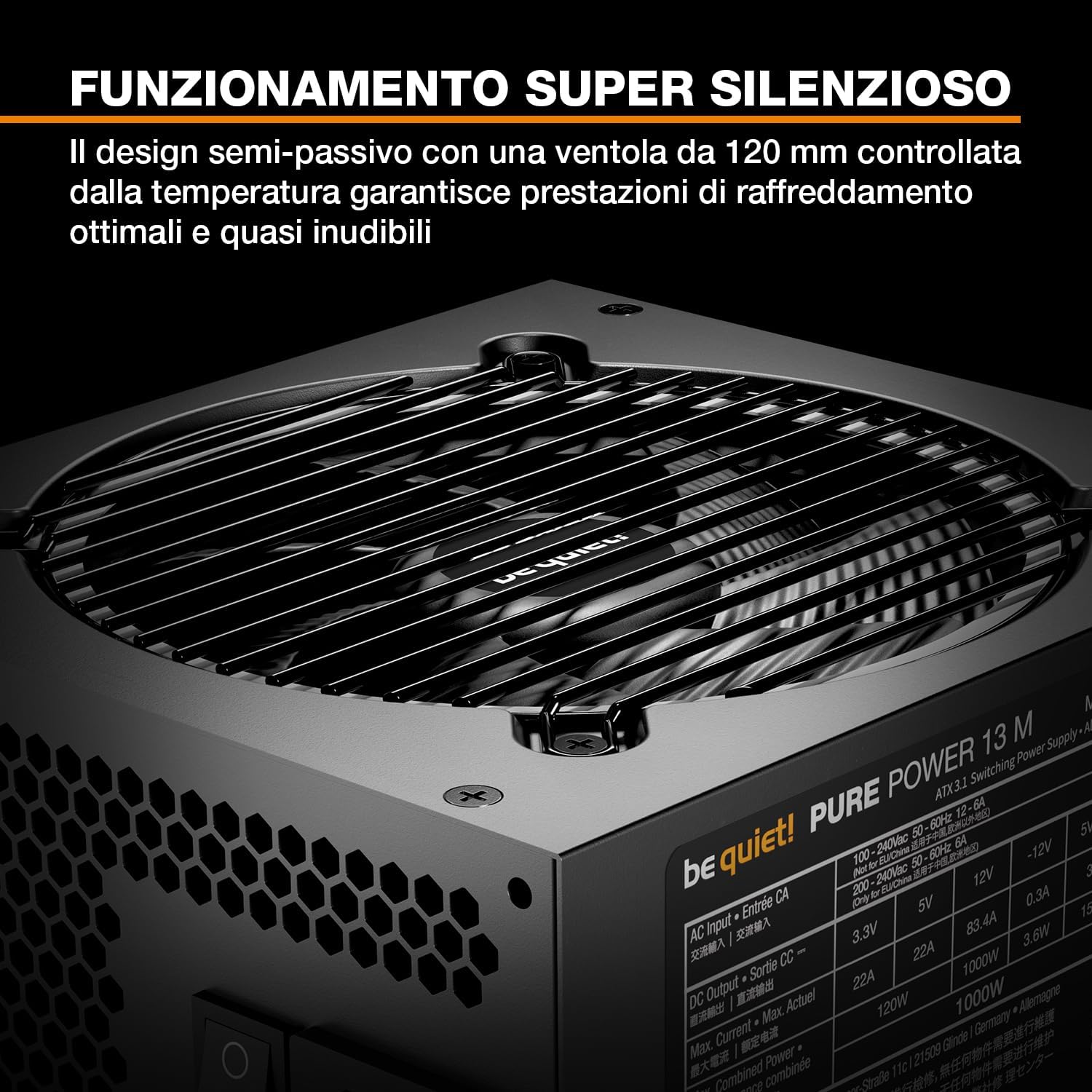 Pure Power 13 M 1000W alimentatore - Alimentatore - Immagine 1