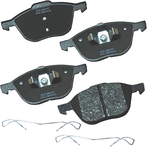 Miniatura 251 de Pastillas de freno delanteras cerámicas Bendix Premium SBC11 para modelos seleccionados Dodge Dart, Ford Fairlane, Falcon, Sedan Delivery, Mustang