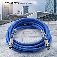 Vista 3 de Manguera de vapor de 16.4 ft, Tubo de vapor de goma de silicona de hierro azul, Calderas de alta presión de manguera de vapor, Tubo de vapor de goma