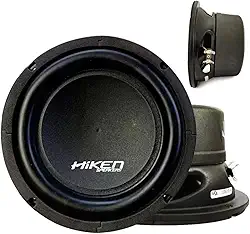 Subwoofer Hunter III 8" Pol 4 Ohms 200W Rms Bobina Simples na cor Grafite Hiken - 2HK001957