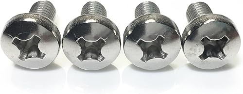 4 tornillos de cabeza fillister para matrícula trasera BMW