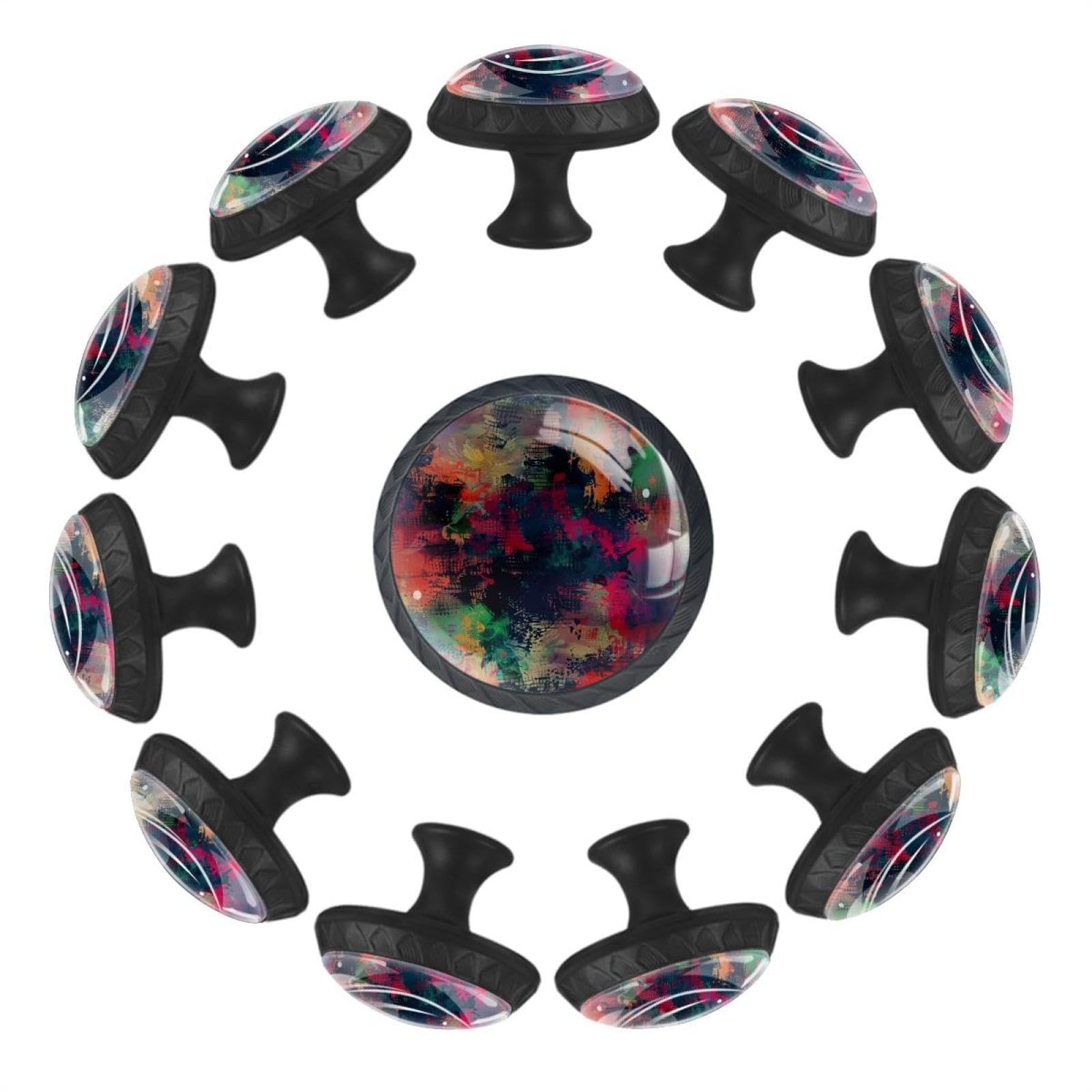 Boutons de tiroir en verre de cristal pour une chambre à coucher lumineuse et un salon cocooning