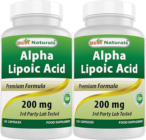 Best Naturals Ácido alfa lipoico 200 mg 120 cápsulas (120 unidades (paquete de 2))