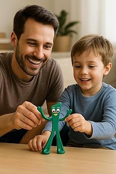 Bendable GUMBY フィギュア Amazon.com: NJ Croce 6