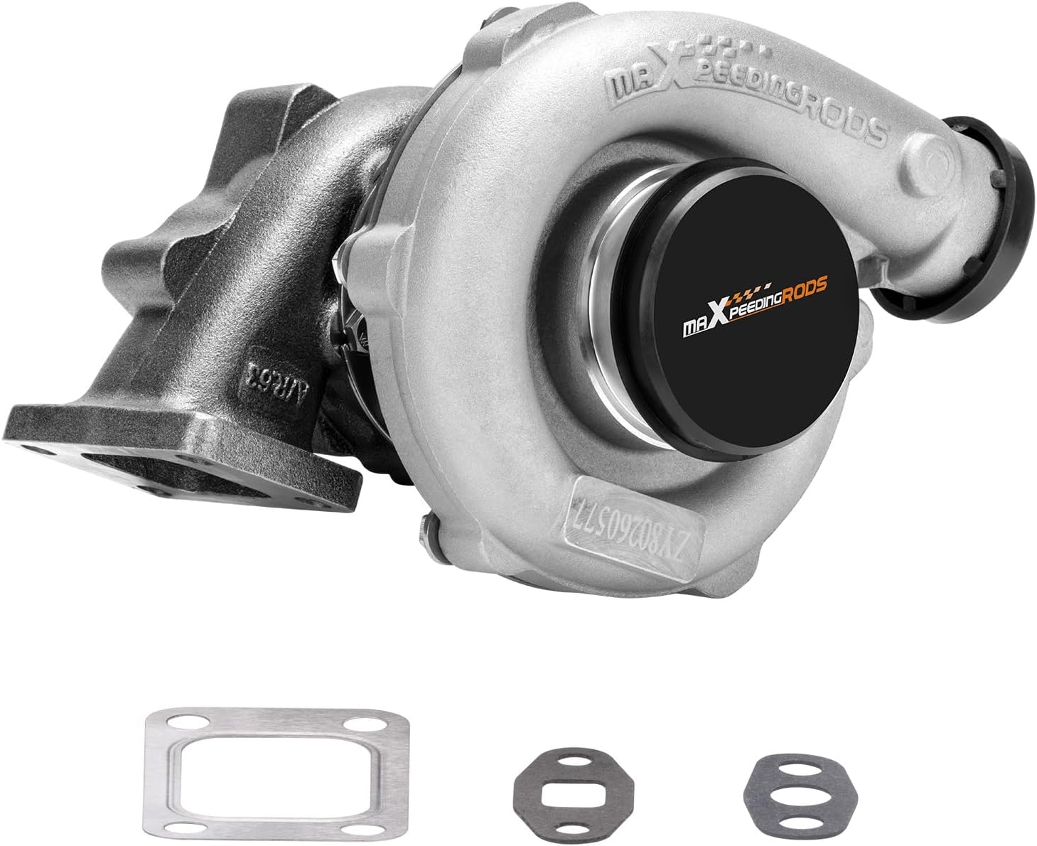maXpeedingrods T3 T4 T04E Turbo Turbocharger for 4/6 Cylinder 1.5L 2.5L Engine, for Honda Civic 1990-2015 CRX 1988-1991, for BMW 318i 1993-1999, Billet Compressor Wheel, Street JD Series
