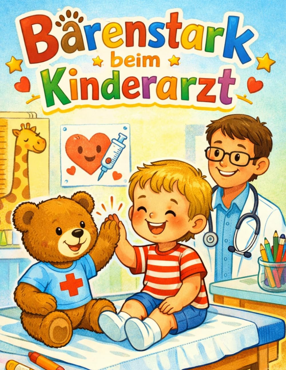 Bärenstark beim Kinderarzt: Ein Kinderbuch für Kinder ab 3 Jahren über den Besuch beim Kinderarzt ohne Angst