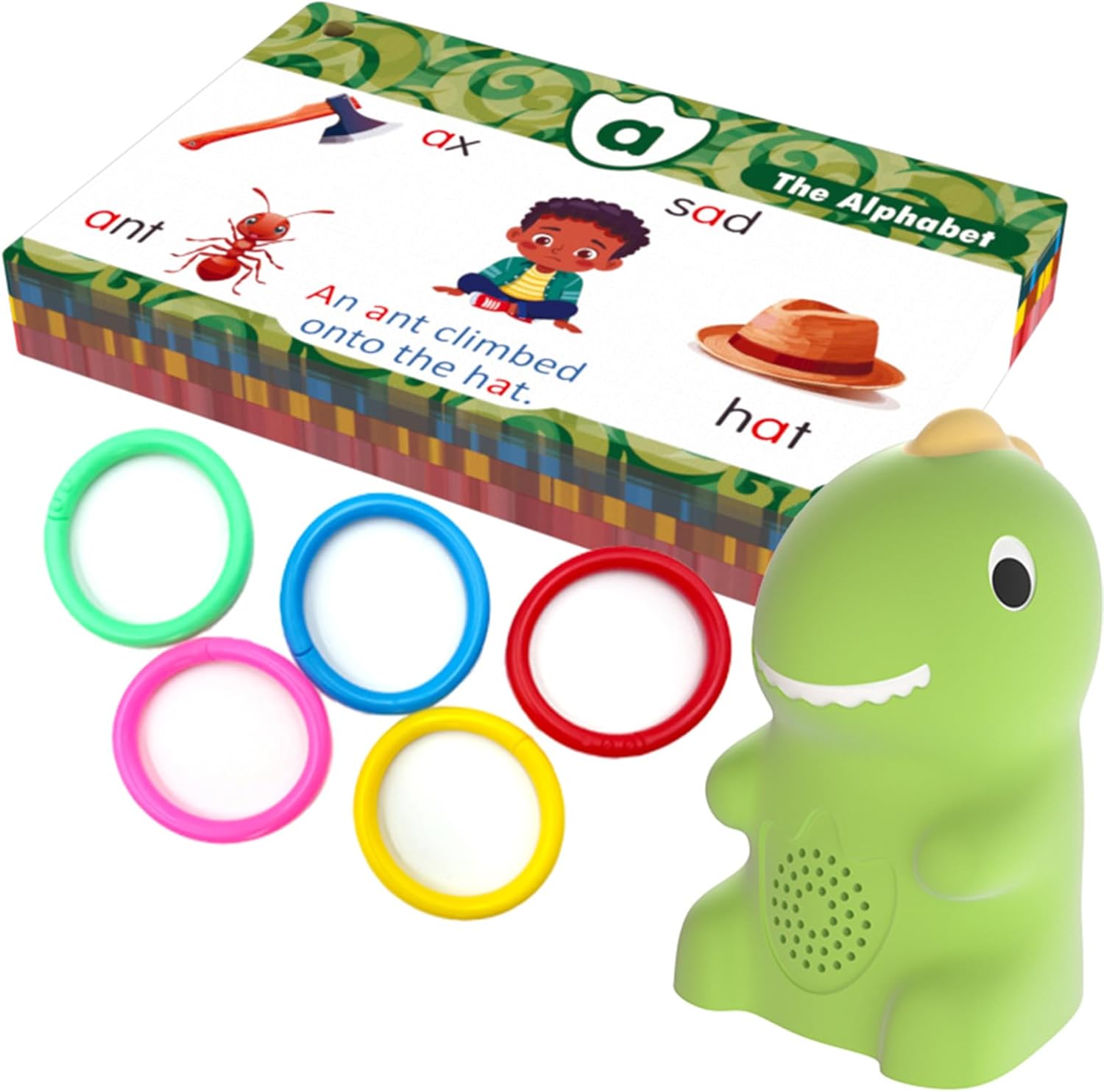 Generic Kids Reading Learning Machine English Interactive Reader with Adjustable Voice for Children's Early Development
