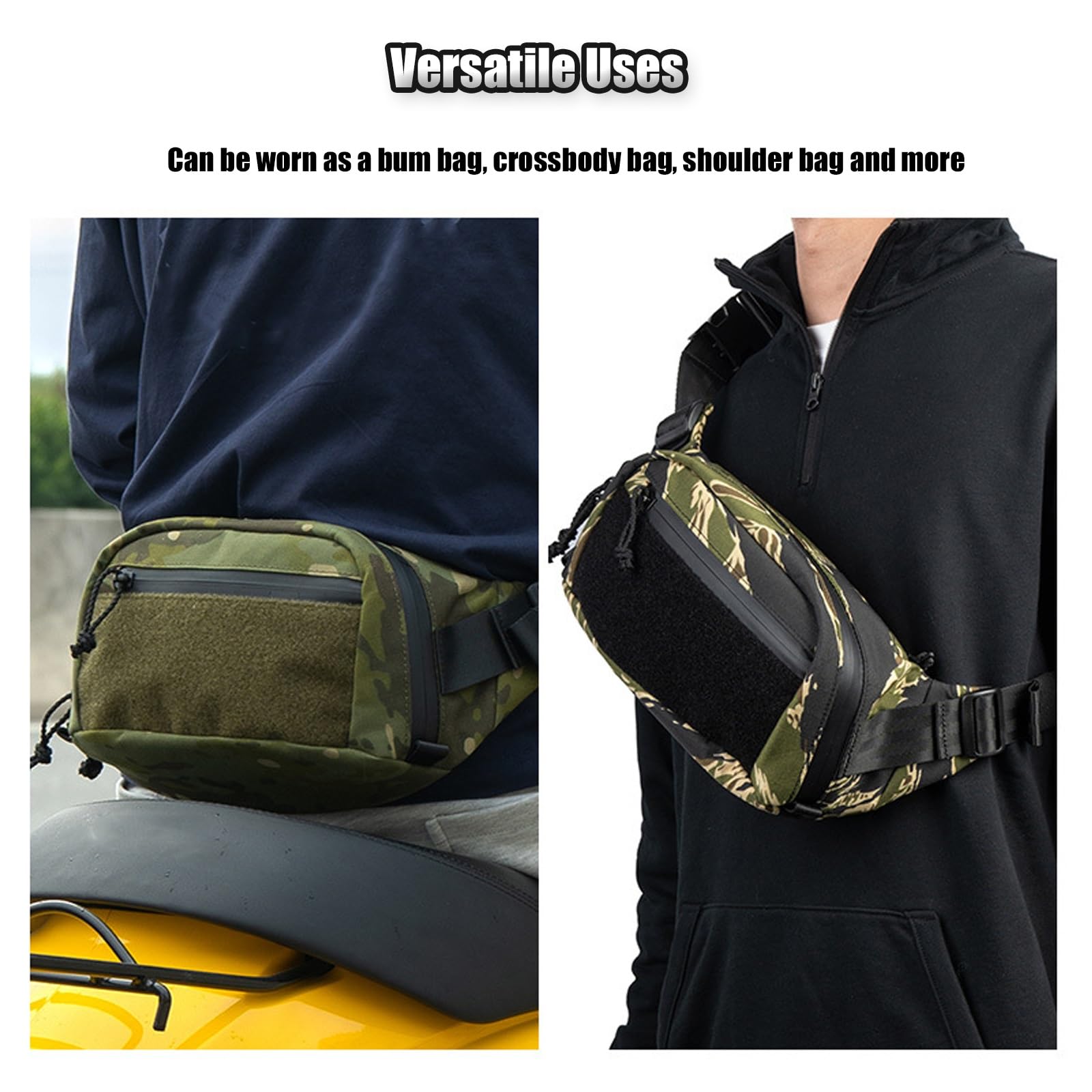 Taktische Wander-Gürteltasche, Handytasche, Multifunktionale Sport und Freizeit-Outdoor-Umhängetasche, für Outdoor-Aktivitäten Wie Klettern und Angeln(Gray)