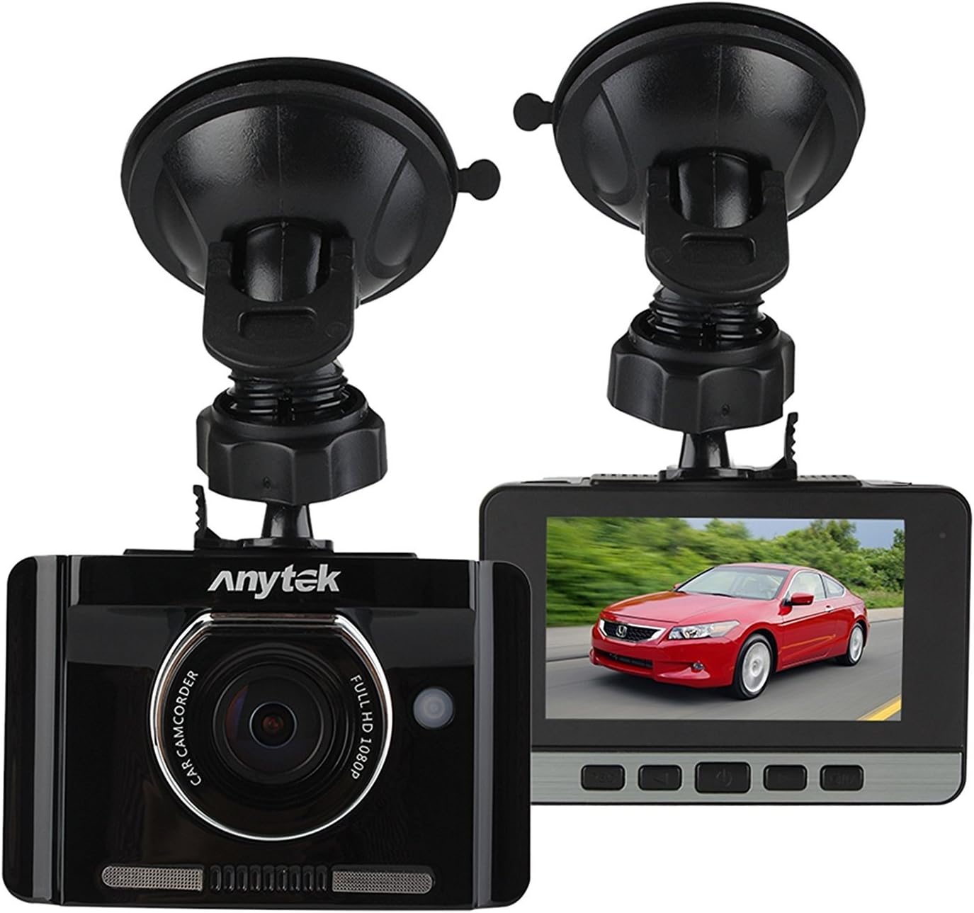Car Dashboard Camera, LAKASARA Car Dash Cam Full HD 1920 x 1080P 30FPS 2.7'' LCD Screen 170 Degree Ultra Wide Angle Lens Car Camcorder DVR Vehicle Video Recorder with Night Vision, G-Sensor, WDR, Loop