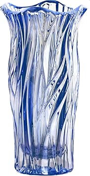 Decor for Flowers Modern, Clear Glass Light Luxury Decoration, Nordic Crystal for Flowers,Creative Modern Glass Art Deco for Pampas Grass Branches