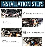 Vista 7 de Tonee - Parrilla frontal para riñón serie 3 E92 E93 LCI Coupé 2011-2013 328i 335i 2 piezas (no para M3) (negro brillante)