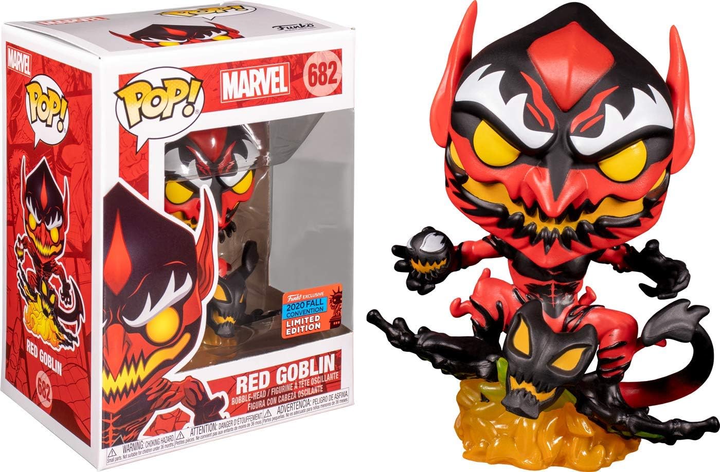 Marvel Funko Pop! Red Goblin #682 (Shared Exclusive)