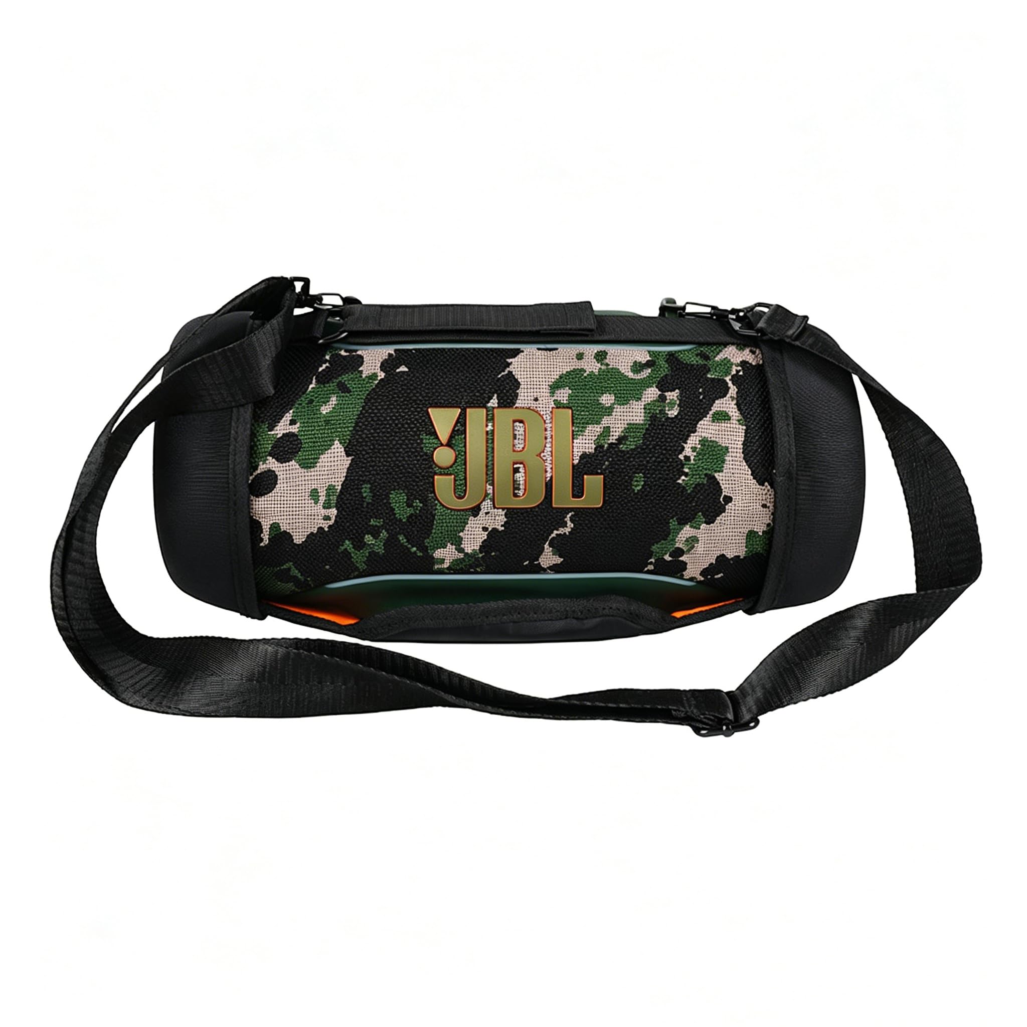 Funda Protectora con Correa de Hombro para JBL Xtreme 5, Exterior Portátil Transparente al Sonido Bolsa de Malla Estuche de Almacenamiento (Negro)