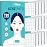 LitBear Pimple Patch Bulk, 720 Patches 3 Size Acne Patches for Face, Hydrocolloid Spot Stickers for Covering Zits, Blemishes, and Breakouts, Suitable for All Skin Types