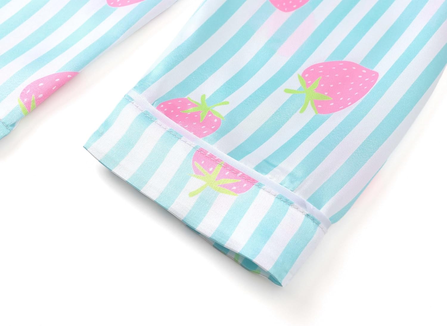 Tebbis Satin Pajamas for Girls-Cute Pink Silky Long-Sleeved Set with Adorable Puppy Prints Size 6/7-16 - Image 4