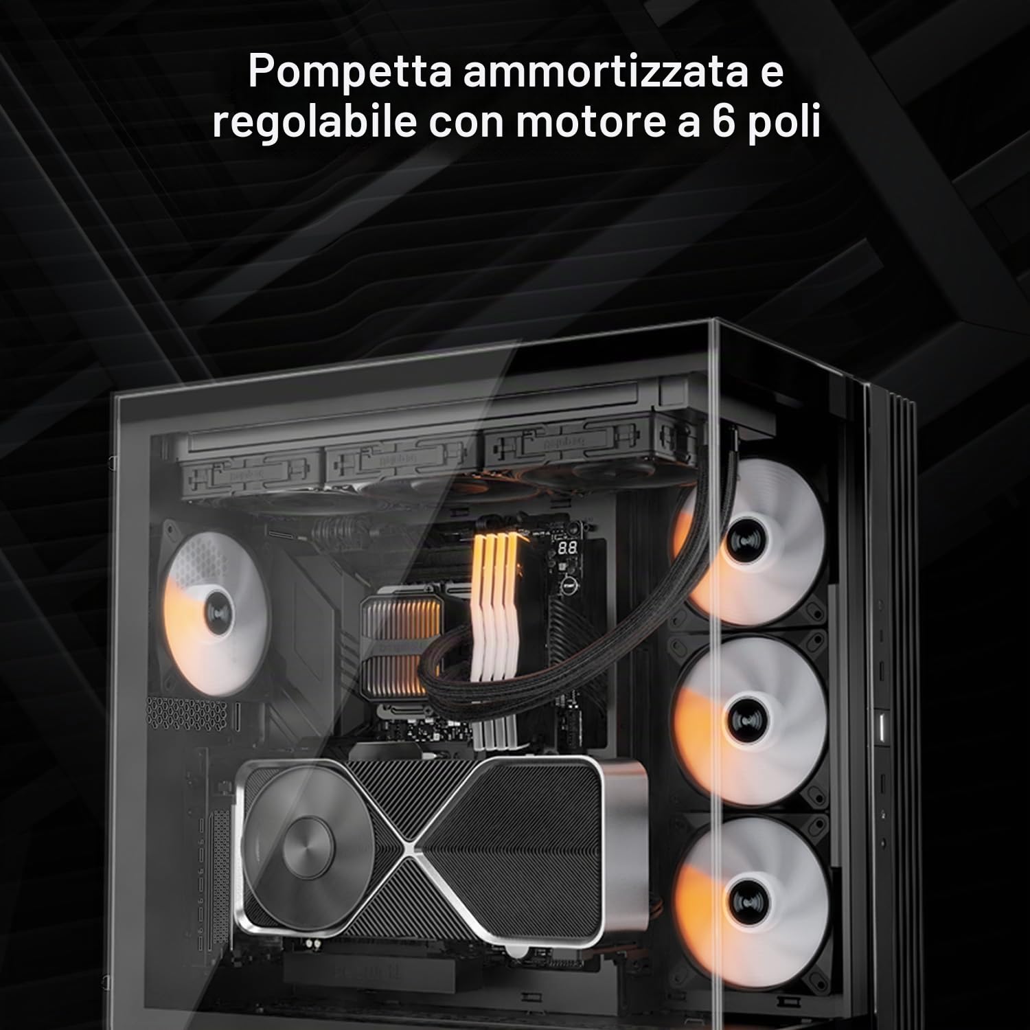 be quiet! Silent Loop 3 360mm raffreddamento a liquido per PC, 3 ventole Silent Wings 4 120mm PWM high-speed, blocco di raffreddamento altamente sviluppato, potente design della pompa a 3 camere
