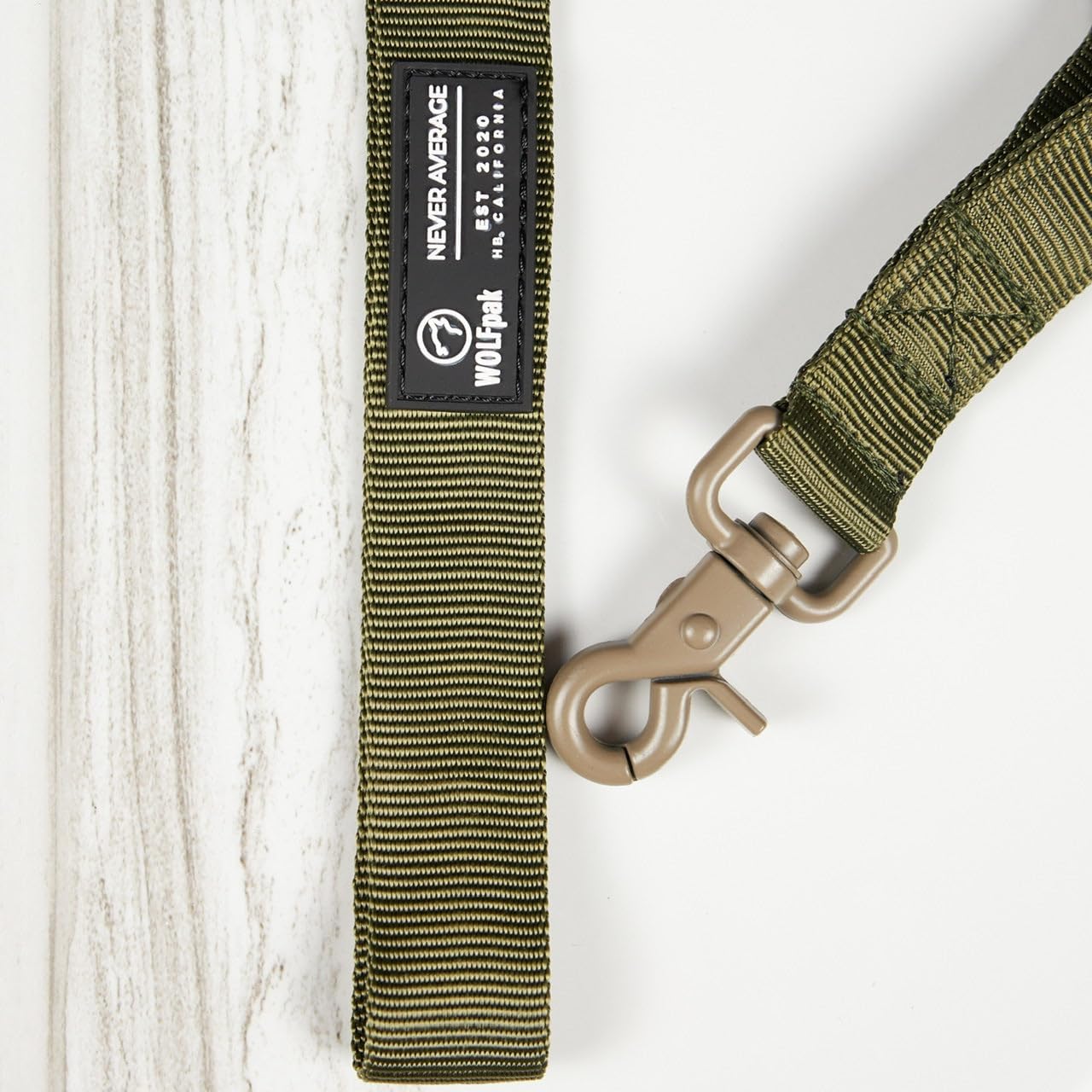 Tactical Nylon Leash (Green)