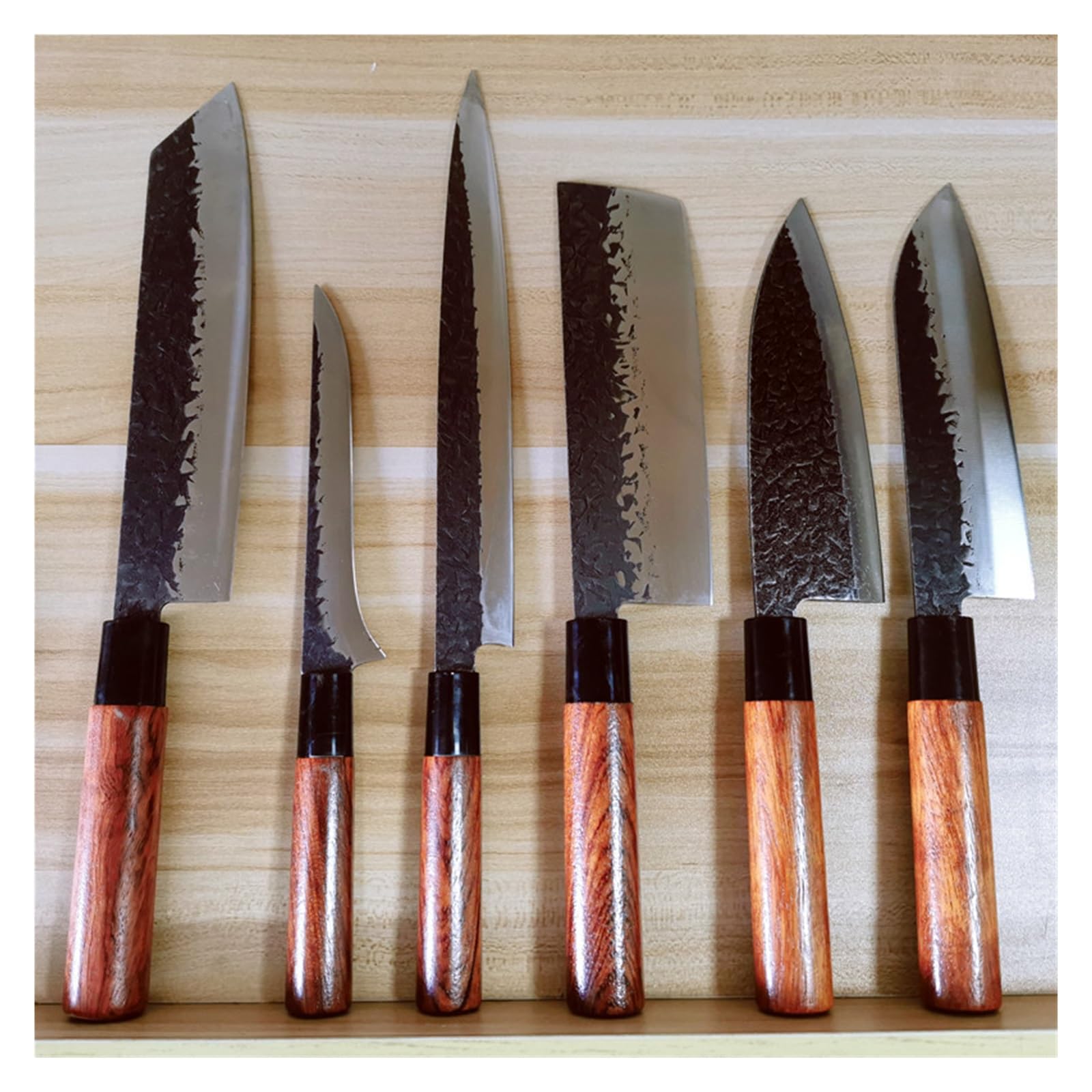 Juego de cuchillos de cocina japonés profesional, cuchillo for filete de pescado, Sashimi, Sushi, rebanada cruda, cuchillo de Chef, cuchillo de carnicero