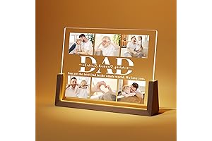 Personalized Father's Day Photo Frame Lamp: A Timeless Treasure for Dad