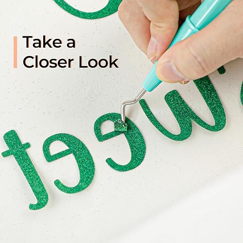 Miniatura 4 de HTVRONT Paquete de 20 vinilos de transferencia de calor con purpurina de 10 x 3 pies para camisetas, rollo de vinilo para planchar con purpurina