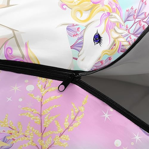 Miniatura 7 de CVHOUSE Saco de dormir para camping, 3 estaciones, clima cálido y fresco, ligero, saco de dormir impermeable para adultos y niños, viajes y al aire