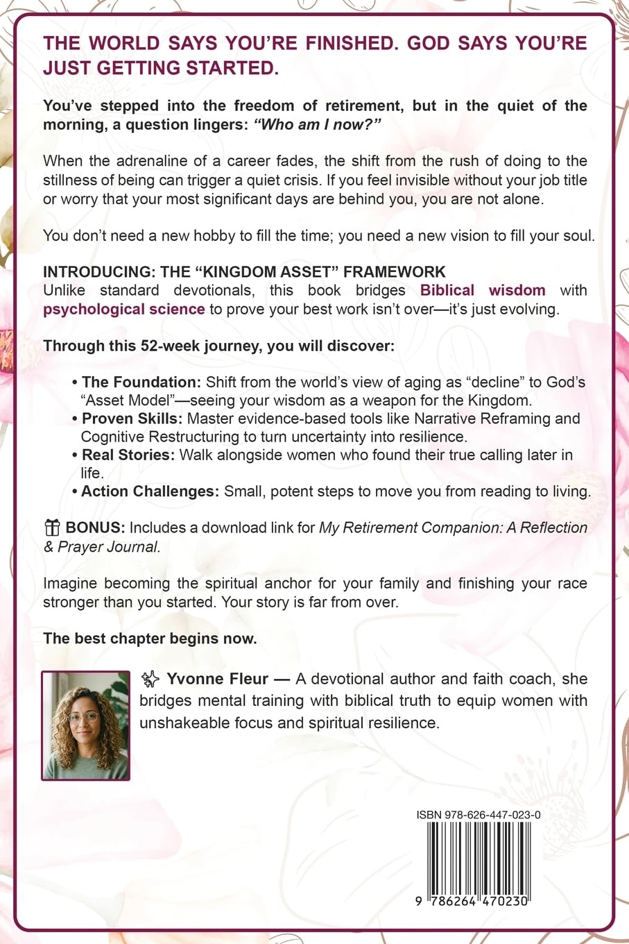Retirement Devotional for Women: Weekly Christian Devotional and Practical Spiritual Skills to Rediscover Identity, Purpose, and Joy (The Applied Faith Series)