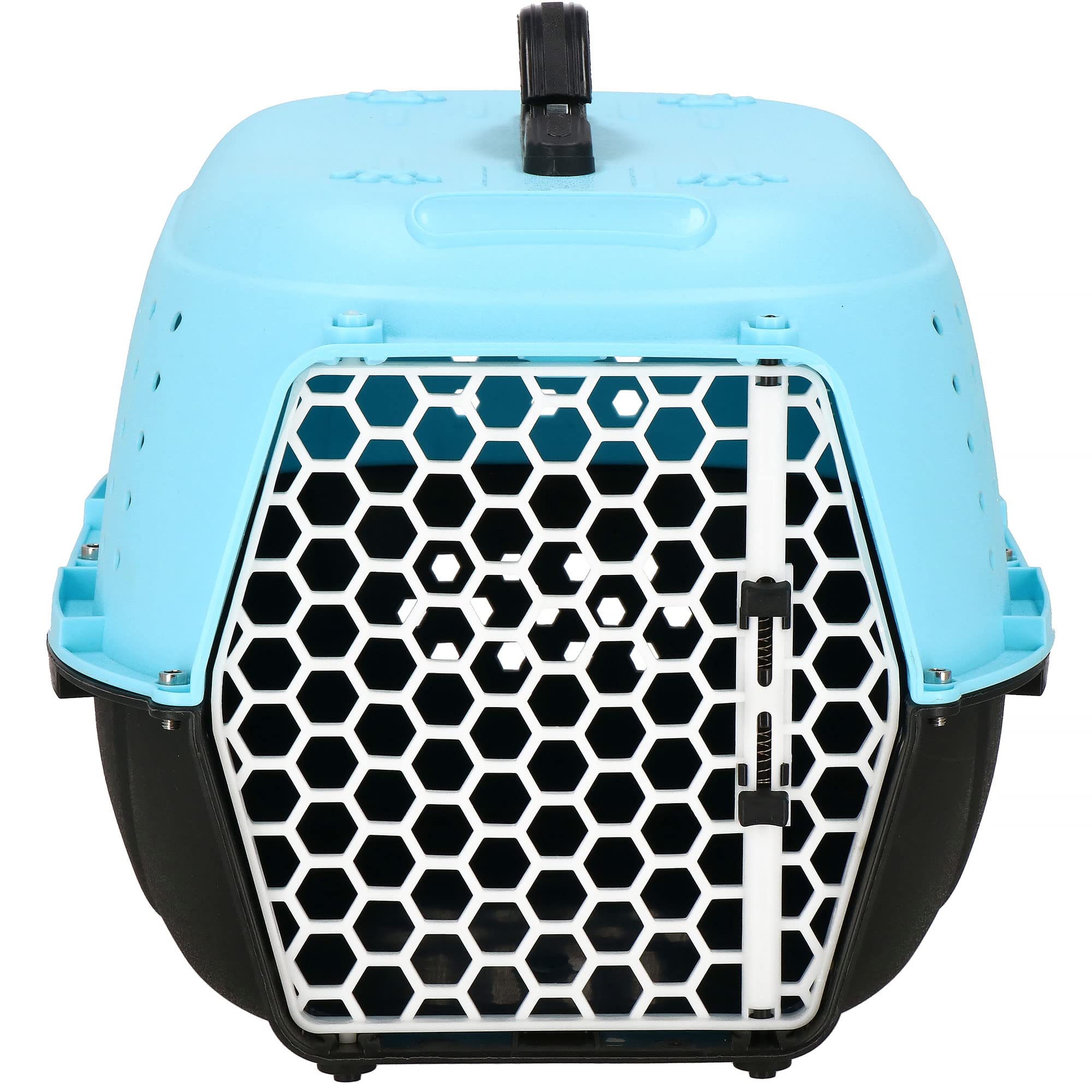 SPRINGOS Boîte de transport pour chien - 48 x 28 x 33 cm - En plastique rigide - Pour chats et chiens