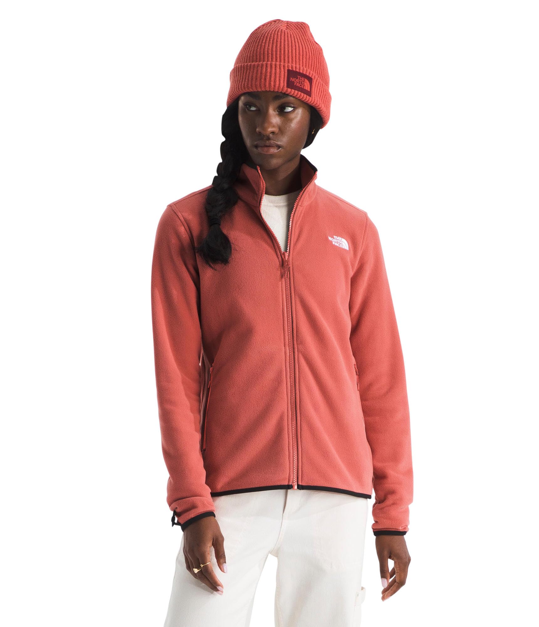 The North Face Kobiety Glacier Fleece Kurtka Mars Dust L
