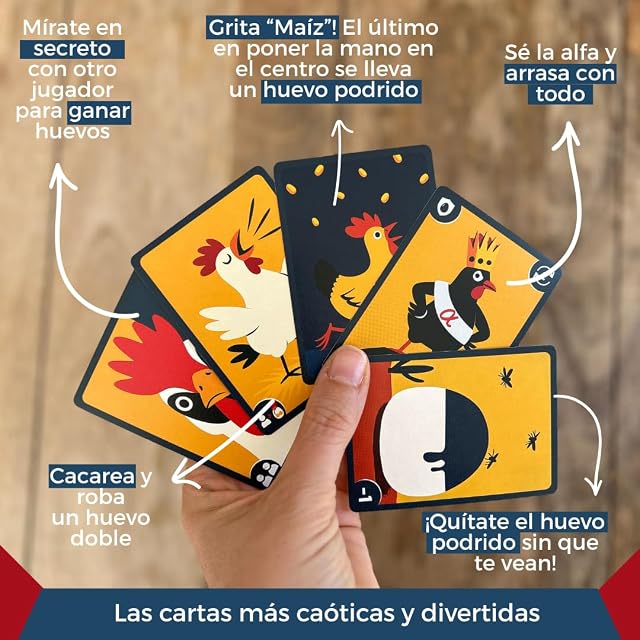 Foto 4 de 8 de Lailus KAKAROO - Juego de Cartas de Mentiras y Risas para 3-6 Jugadores