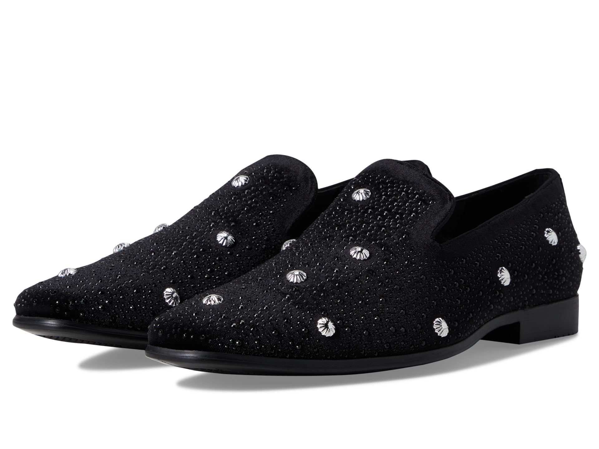 Stacy Adams Mens Spangle Rhinestone Slip on