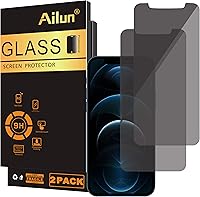 Vista 17 de Ailun Protector de pantalla de privacidad para iPhone 11 Pro/iPhone Xs/iPhone X [5.8 pulgadas], paquete de 2 fundas antiespía y protección privada