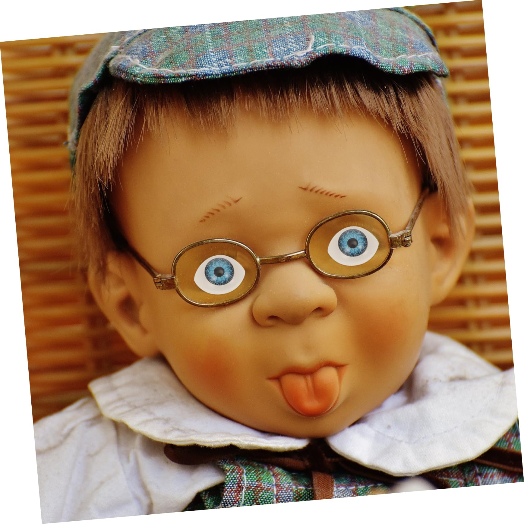 EXCEART Bricolaje 300 Piezas Muñeca Globo Ocular Artificial Globos Oculares Espeluznantes Máscara De Terror Ojos De Muñeca Ojos De Simulación Acrílico Decorar Víspera De Todos Los Santos