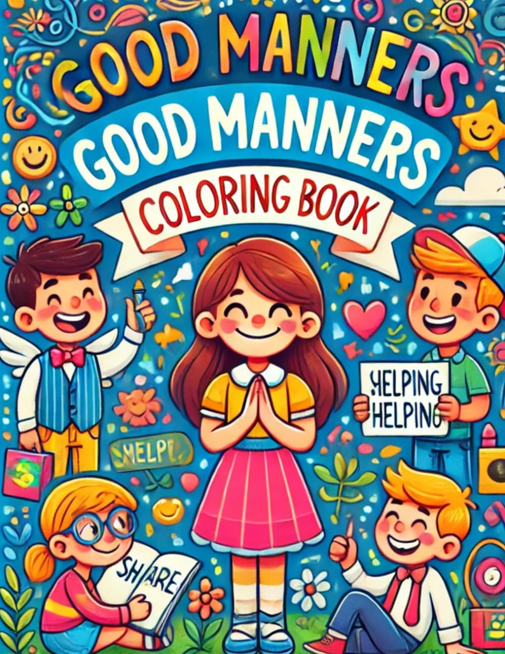 Good Manners Coloring Book