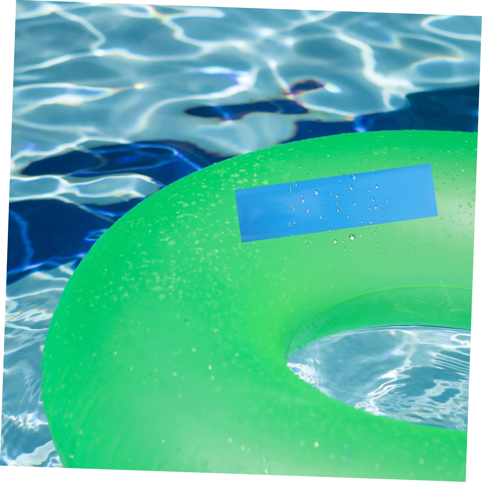 INOOMP PVC-reparaturkleber Poolfolie Reparaturflicken Vinyl-Reparatur-Patch-Set Pool-Patch-Reparatur-kit PVC-reparaturpflaster Reparaturflicken Für Schlauchboote Blue
