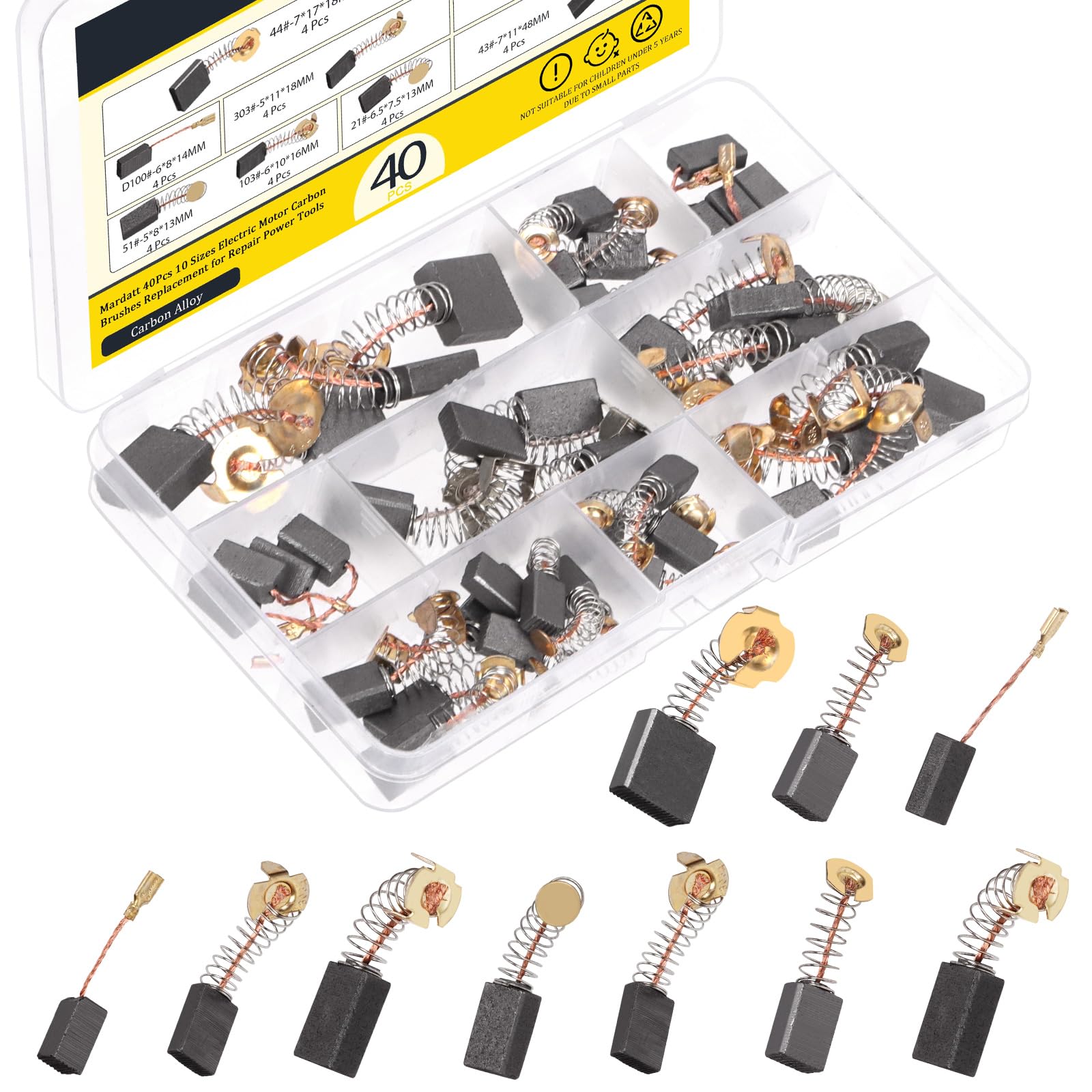 Portaescobillas De Carbón Para DeWalt – Compatible Con DC330, DCS331, DCD925-985 – Recambio Motor