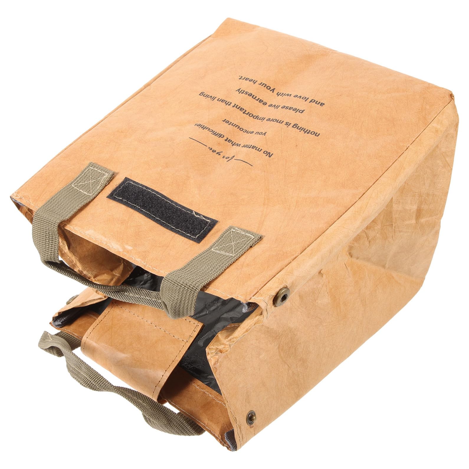 MAGICLULU Caja De 3 Piezas Paquete de hielo de bolsa de papel Bang bolsa bento de oficina bolsa de almuerzo aislada bolsa del almuerzo bolsa bento aislada portador de almuerzo portátil bolso