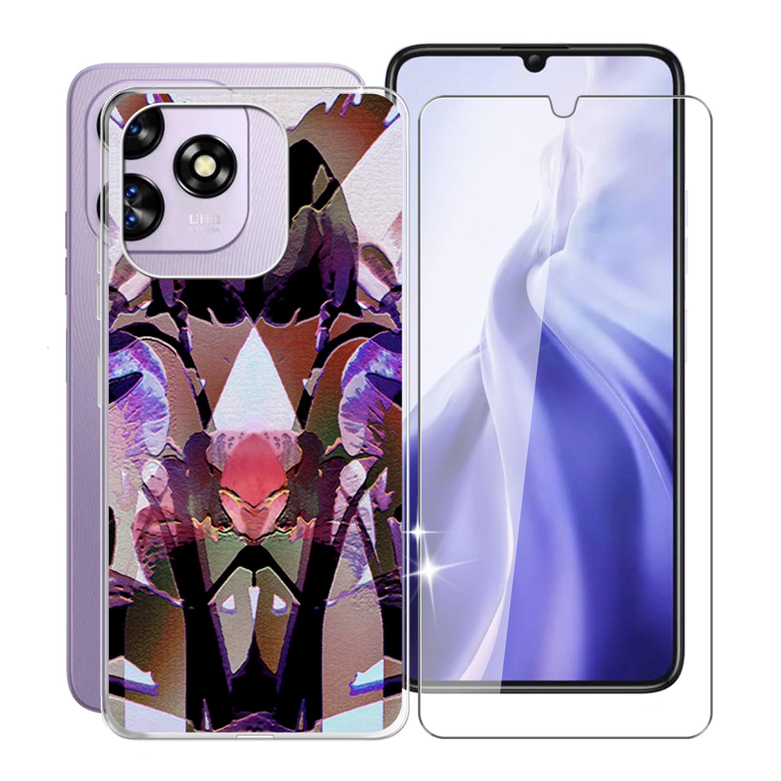 Pannello posteriore per Oukel C32 C21 Pro, cover posteriore per batteria del cellulare, ricambio perfetto, strumento di smontaggio gratuo  509