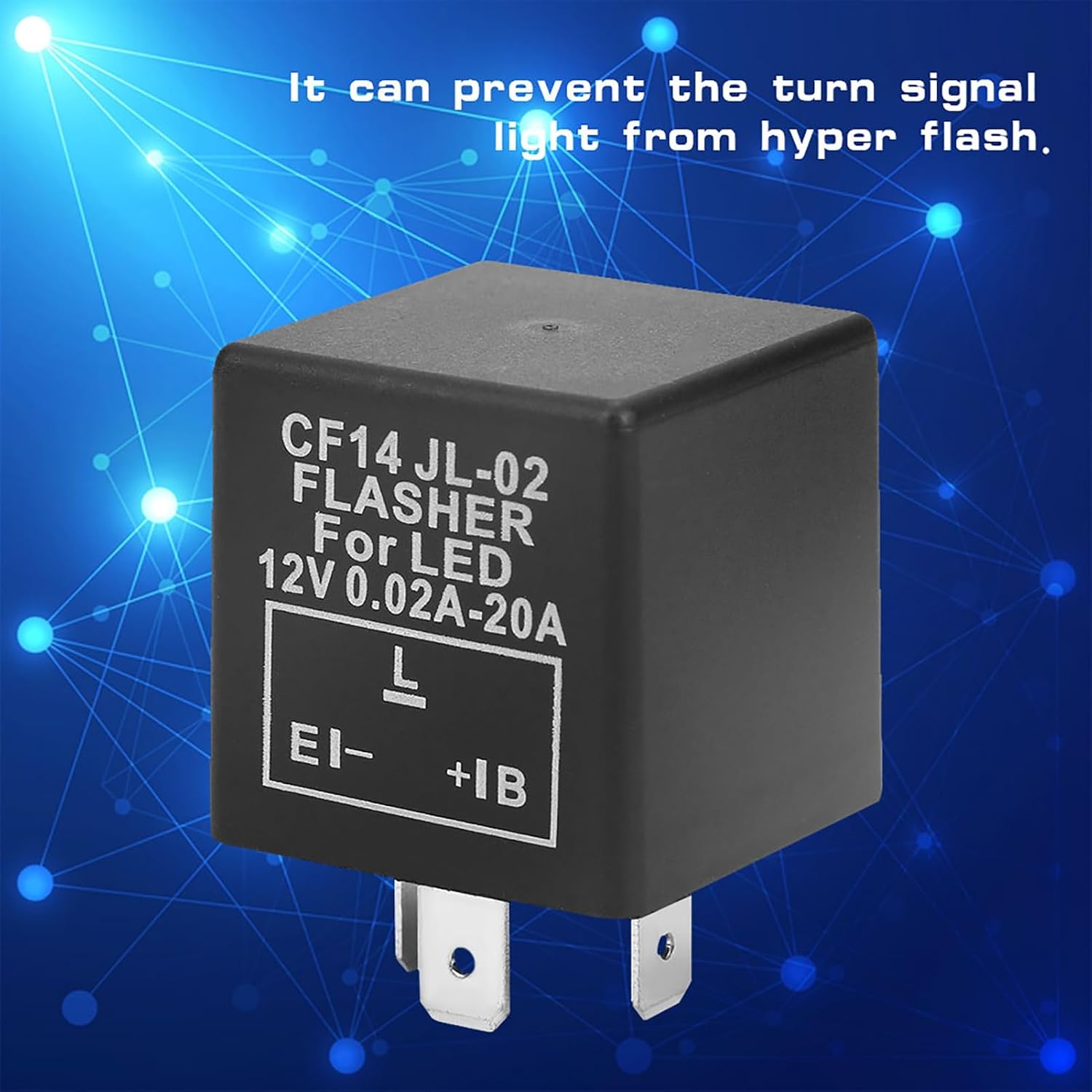 Cf14 Jl 02 Cf13Gl 02 Led Relay Cf14 Jl 02 3 Pin Led Flasher Flash Relay for Turn Light Hyper Flash Fix 12V