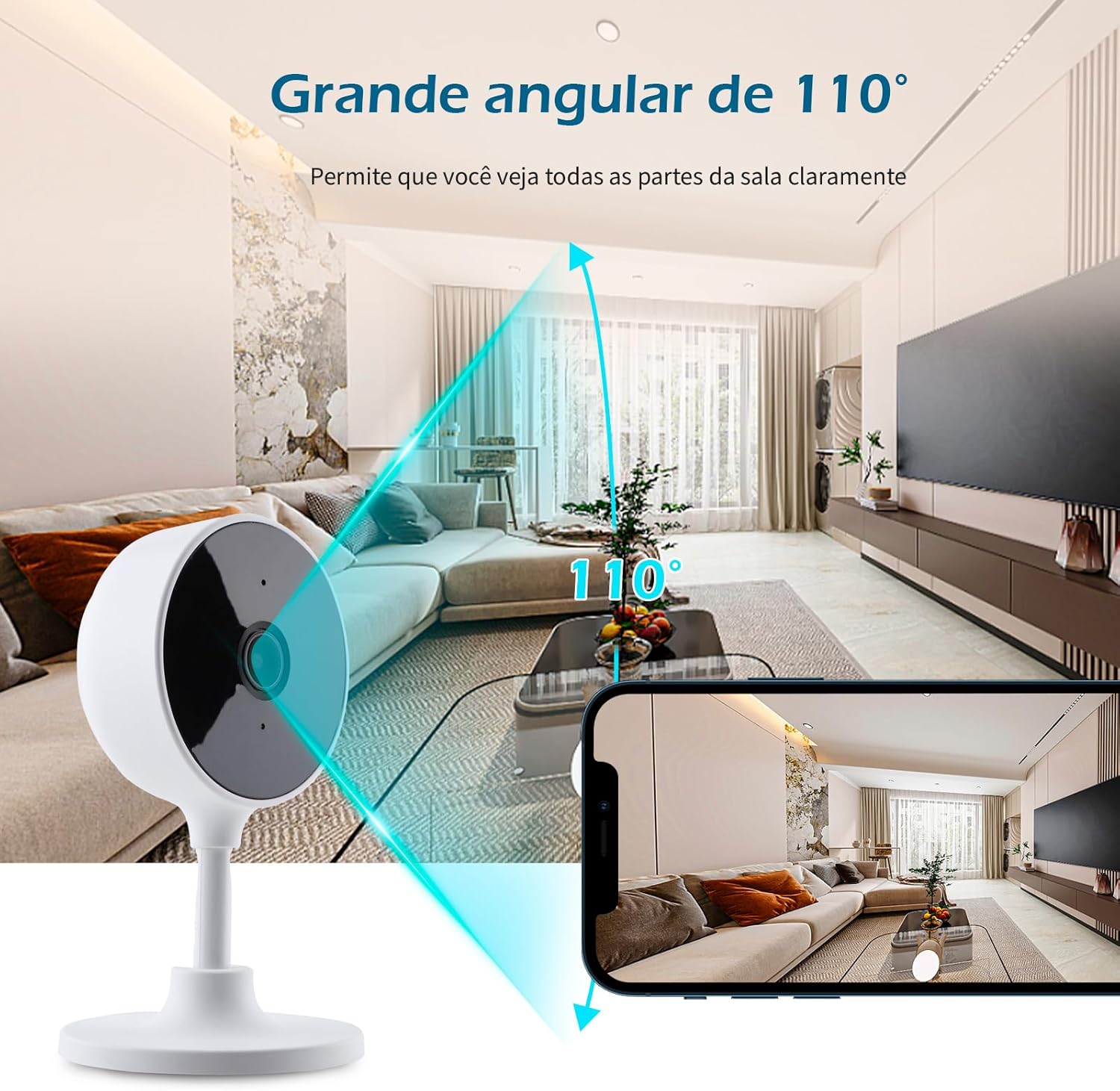 Review da Câmera de Segurança Wifi Interior: Testado por 30 dias