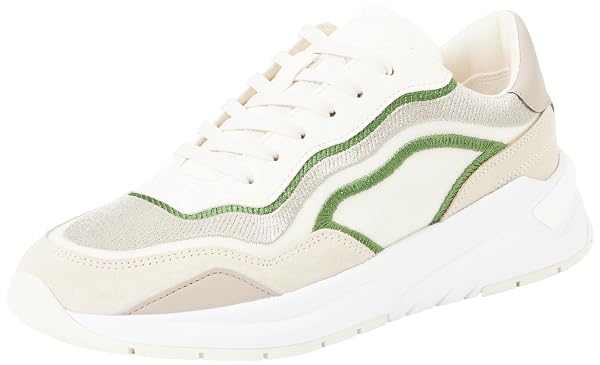 BOSS Skylar_Runn_meemb, Scarpe da Ginnastica Donna, Open White123, 37 EU