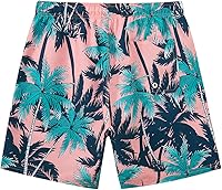 Vista 2 de WavingSpark - Short de baño divertido con forro de malla, de secado rápido para hombre