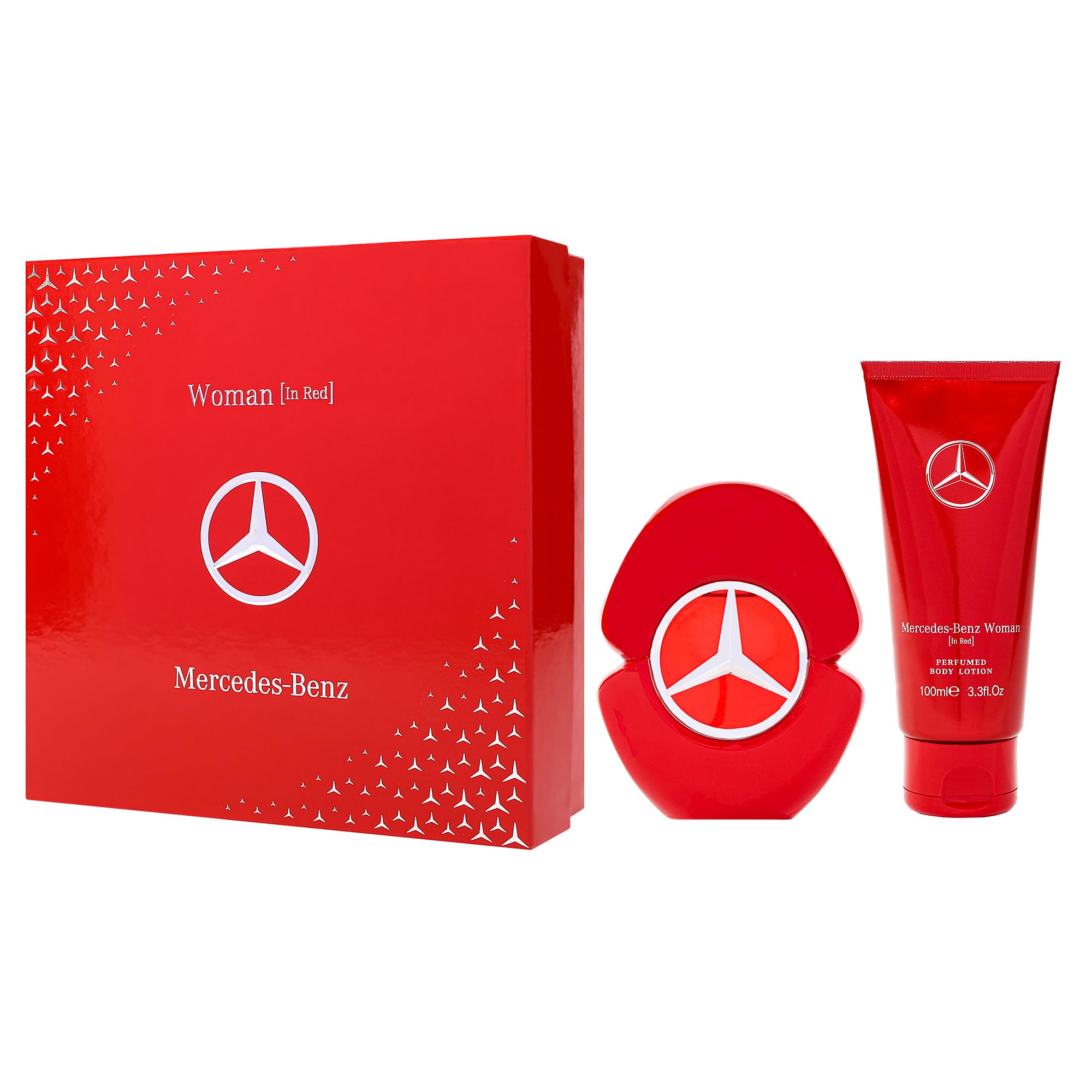 Mercedes-Benz Woman Red Geschenkeset EdP Parfum Duschgel